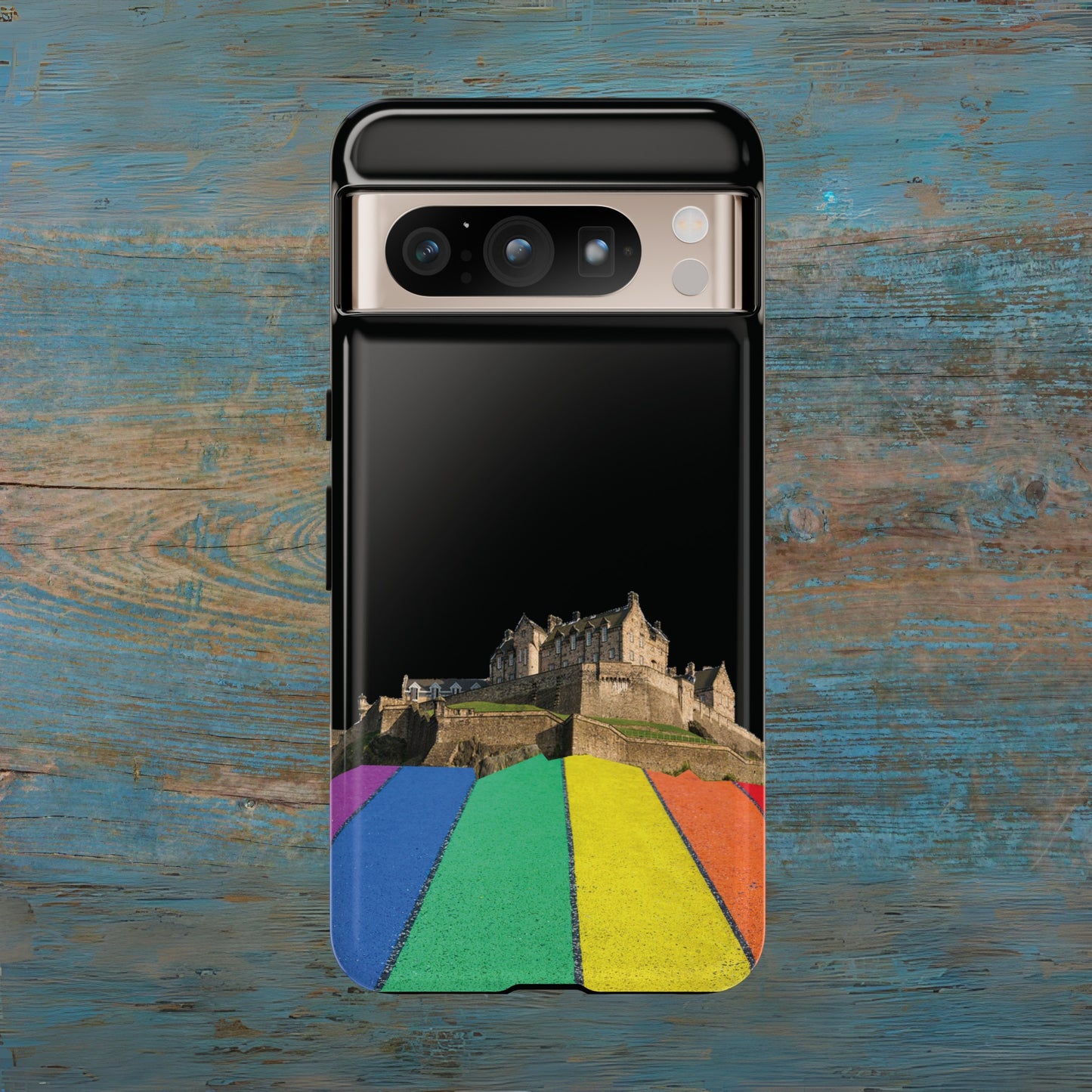 Edinburgh Castle Pride Rockface Phone Case - Road, Various