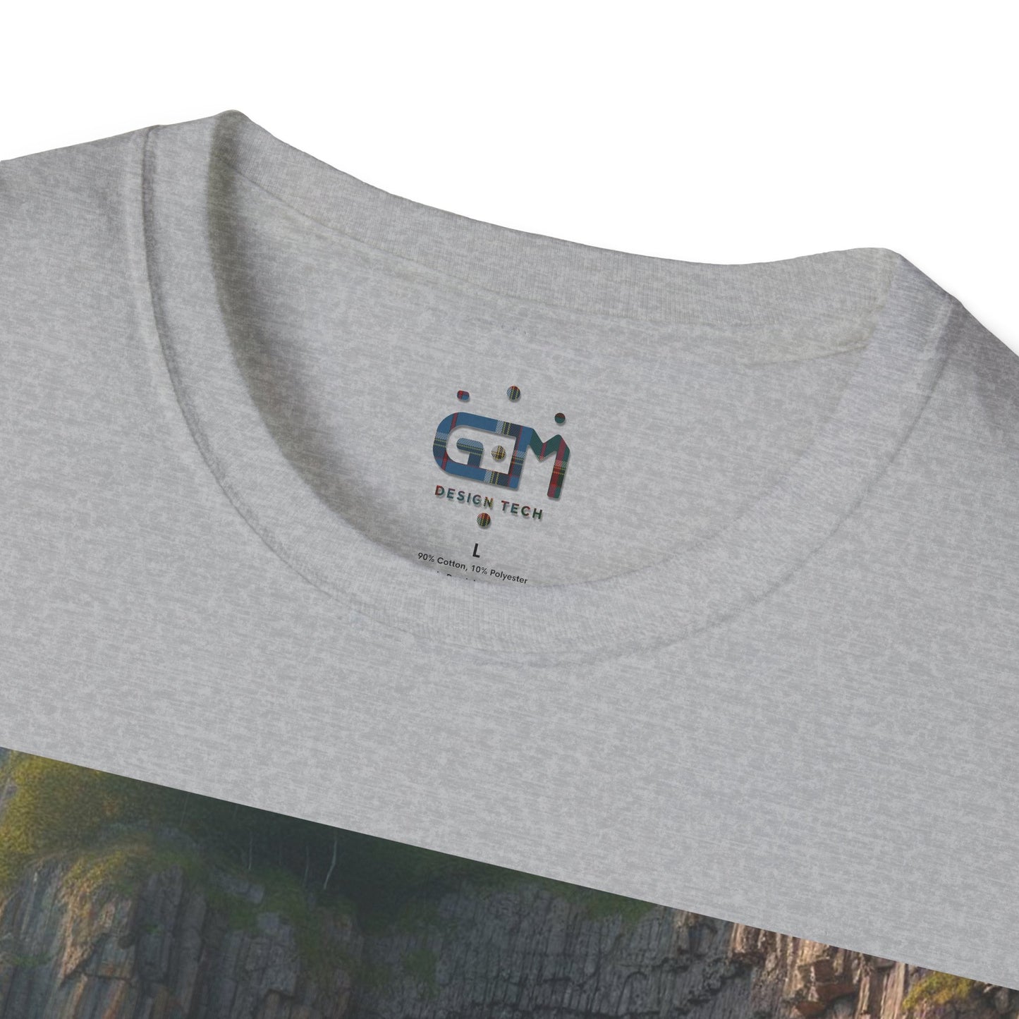 Fingal's Cave - Staffa Softstyle T-Shirt, Unisex Tee, Scottish Landmarks, Various Colours