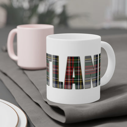 Tasse tartan écossaise – Stewart Dress Tartan, différentes tailles 