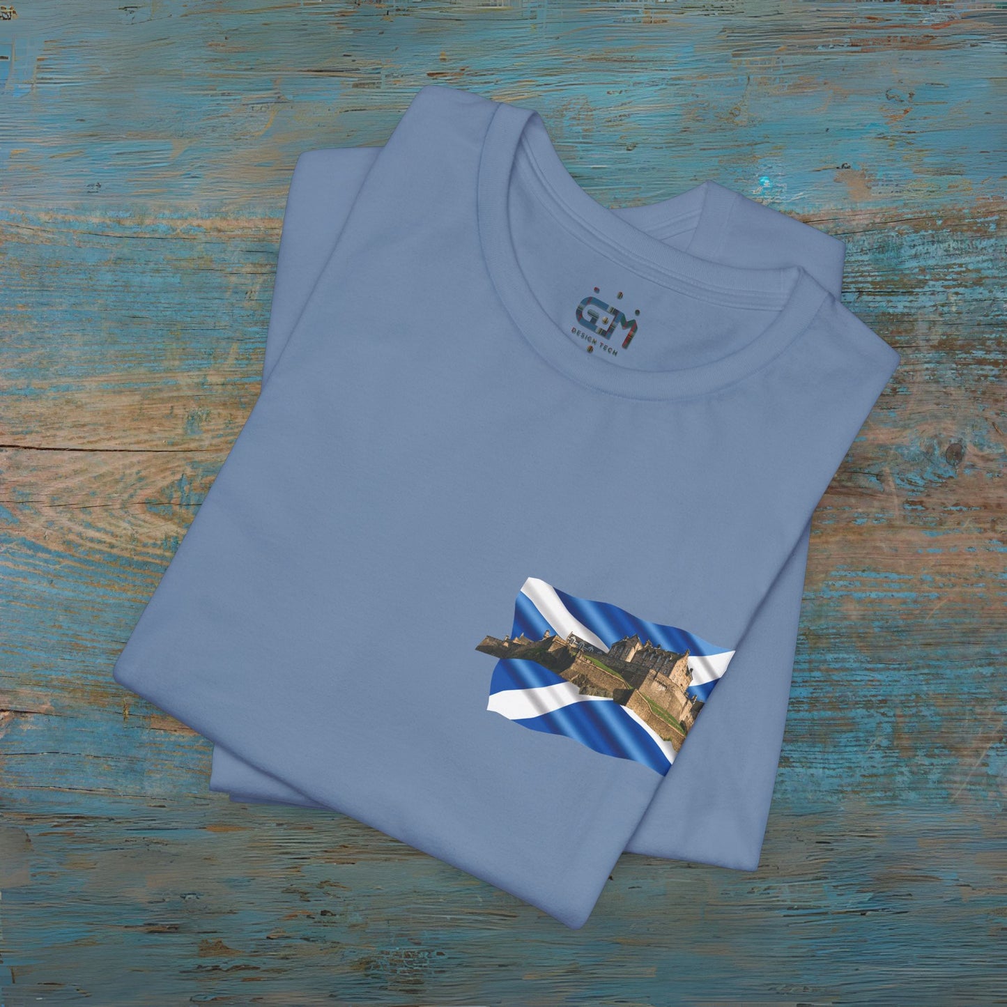 Scotland Landmarks - Edinburgh Castle T-Shirt