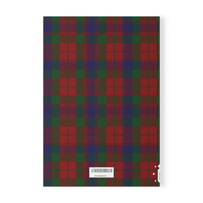 Scottish Tartan Softcover A5 Notebook - Fraser Clan