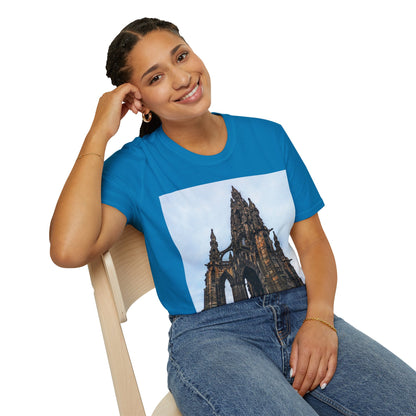 Scott Monument Photo Softstyle T-Shirt, Unisex Tee, Various Colours