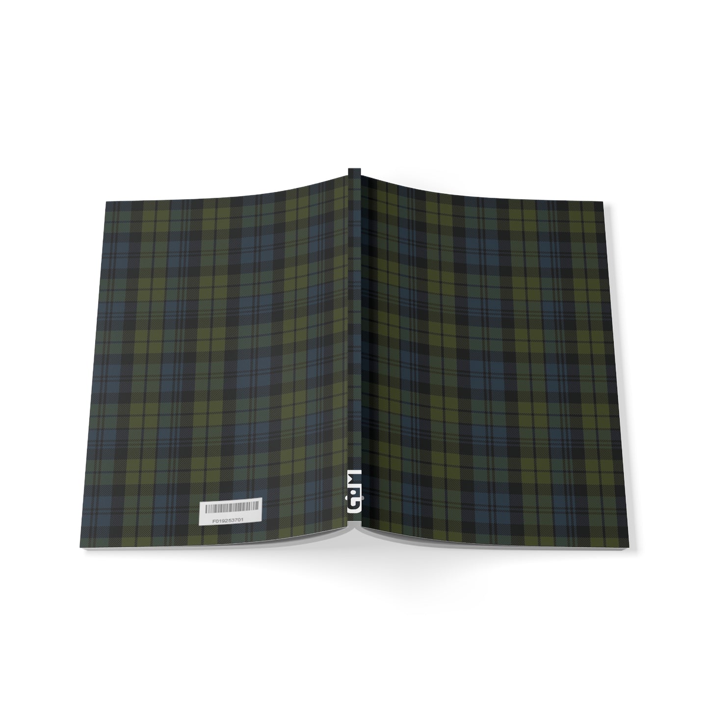 Scottish Tartan Softcover A5 Notebook - Campbell