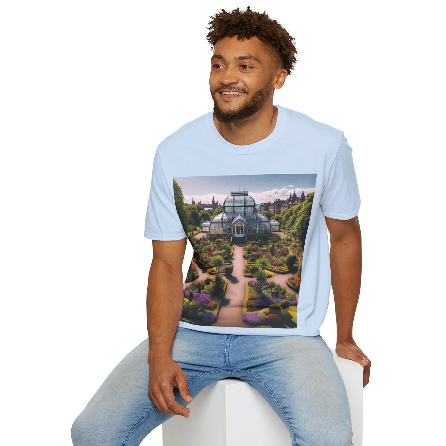 Botanic Gardens Glagsow Softstyle T-Shirt, Unisex Tee, Scottish Landmarks, Various Colours