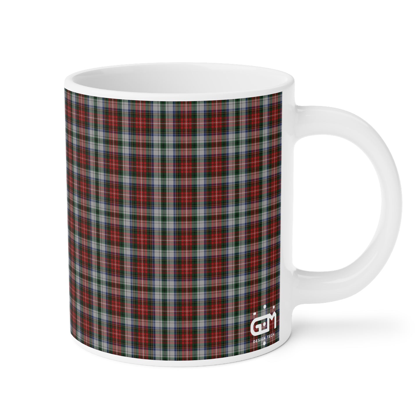 Tartan Mug - Stewart Tartan, Scottish, Various Sizes