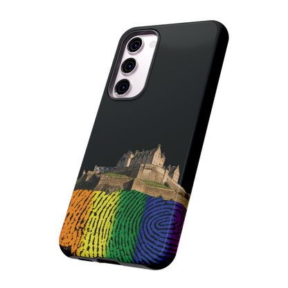 Edinburgh Castle Pride Rockface Phone Case - Fingerprint, Various