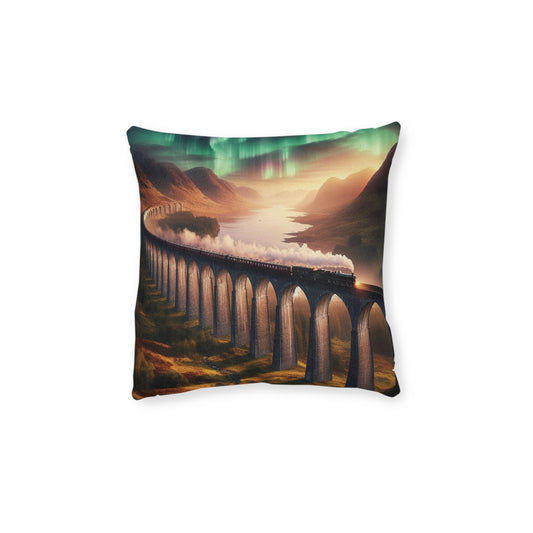 Glenfinnan Viaduct Square Cushion, Various Sizes