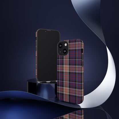 Coque de téléphone à motif tartan écossais - Carnegie, divers