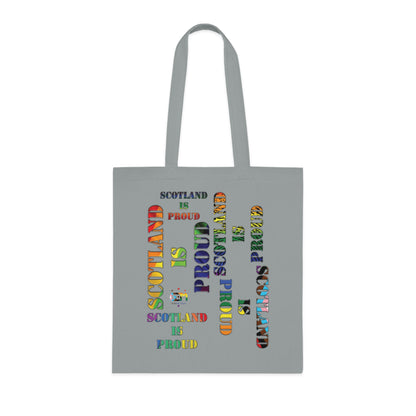 Scotland Pride Slogans Cotton Tote Bag