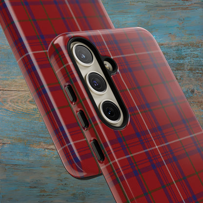 Scottish Tartan Phone Case - Rose, Various