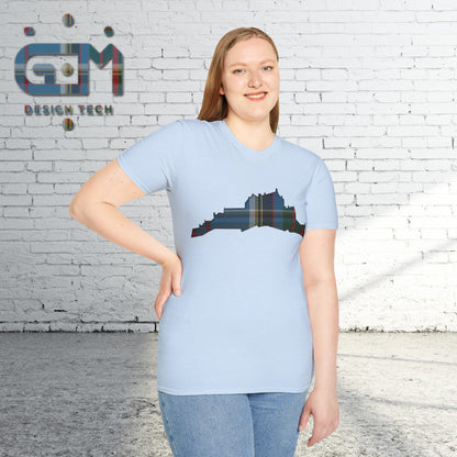 Tartan Edinburgh Castle - Anderson Old Unisex T-Shirt