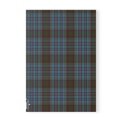 Scottish Tartan Softcover A5 Notebook - Anderson