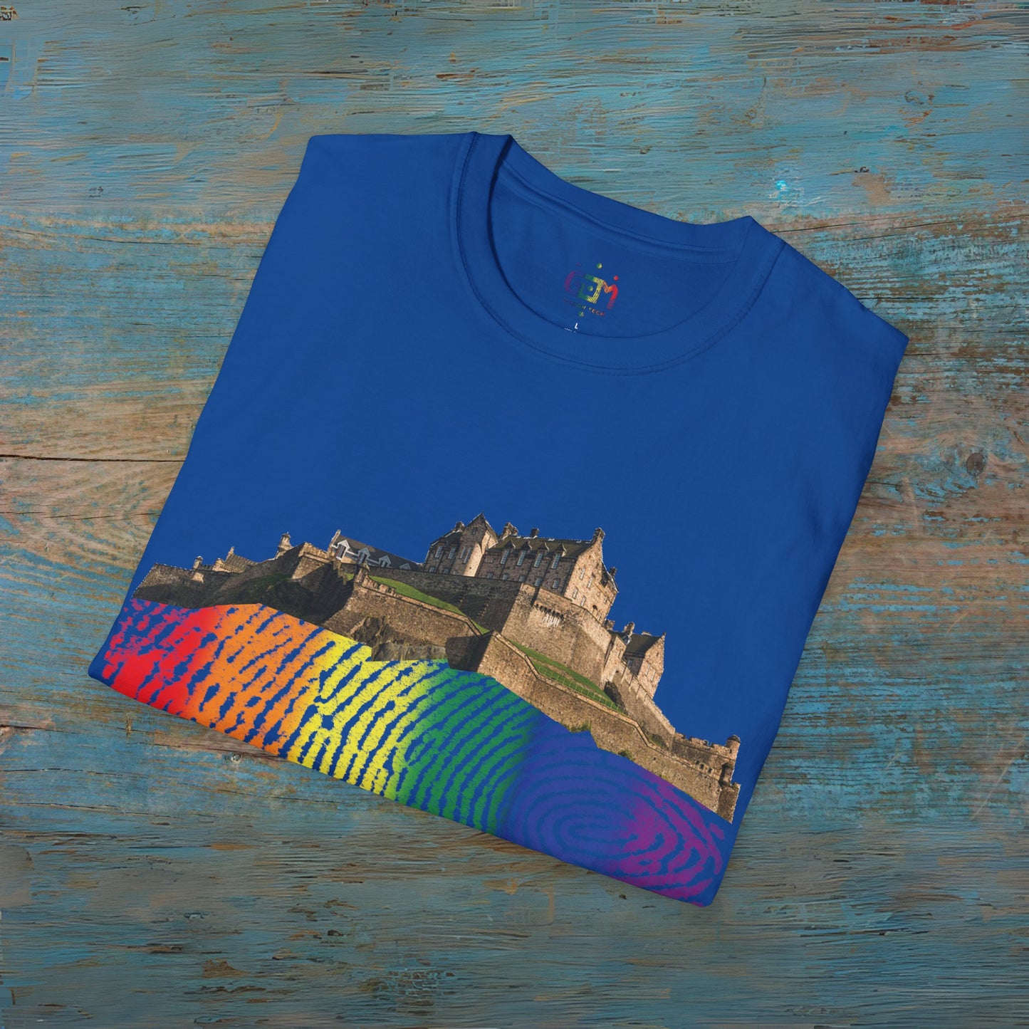 Edinburgh Castle on the Pride Rock Photo Unisex T-Shirt