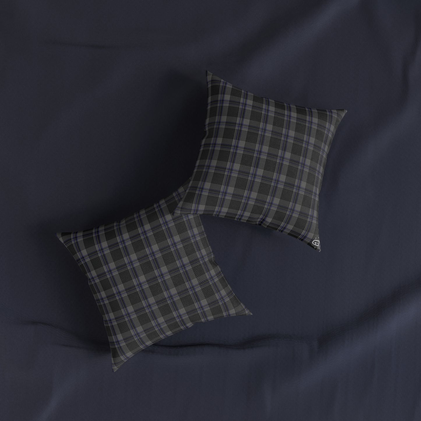 Reversible Square Cushion : Hood Tartan, Various Sizes