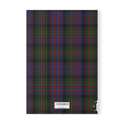 Scottish Tartan Softcover A5 Notebook - MacDonell