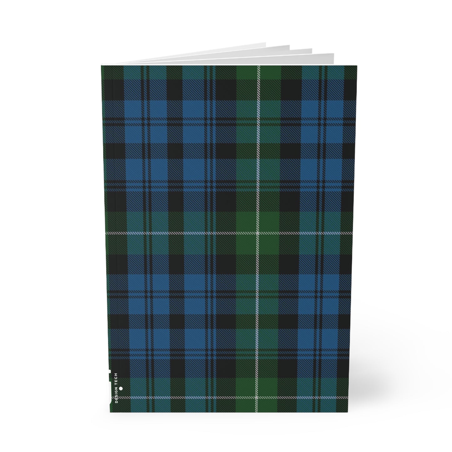 Scottish Tartan Softcover A5 Notebook - Lamont