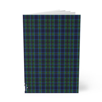 Scottish Tartan Softcover A5 Notebook - Miller