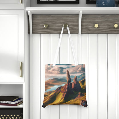 Old Man of Storr Shoulder Tote Bag