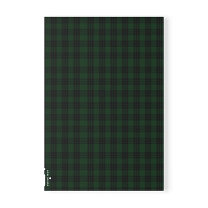 Scottish Tartan Softcover A5 Notebook - Graham