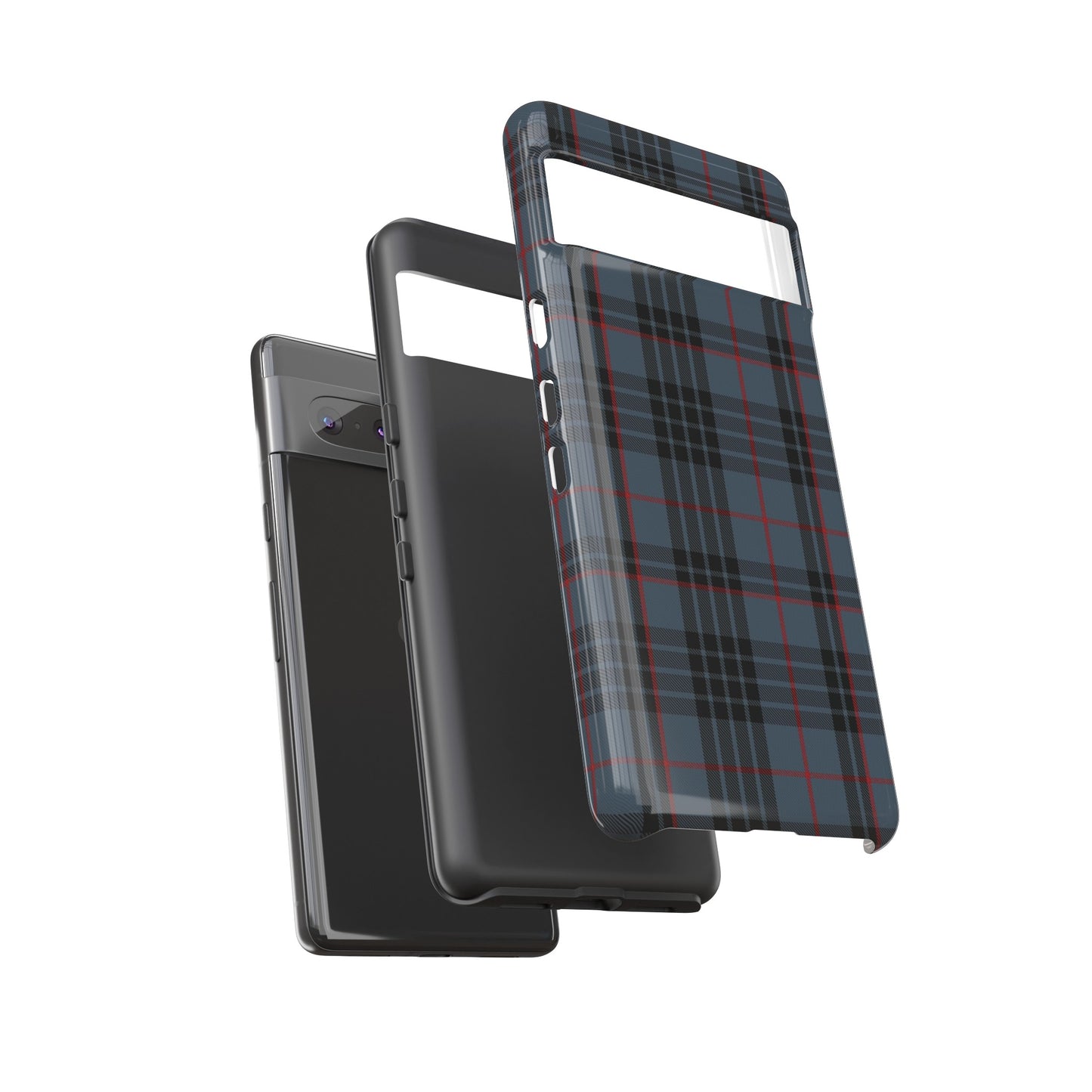 Étui de téléphone à motif tartan écossais - Mackay Blue, divers