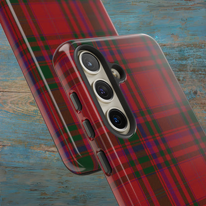 Étui de téléphone à motif tartan écossais - MacDougall, Divers