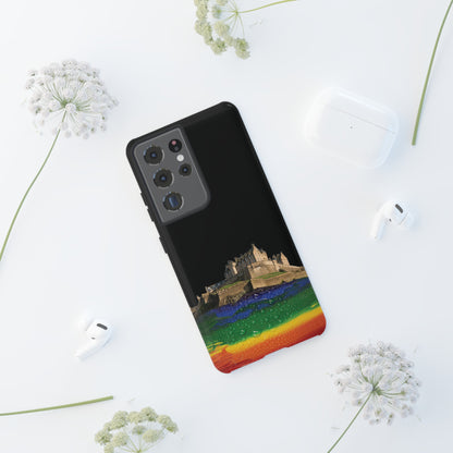 Edinburgh Castle Pride Rockface Phone Case - Rain, Various