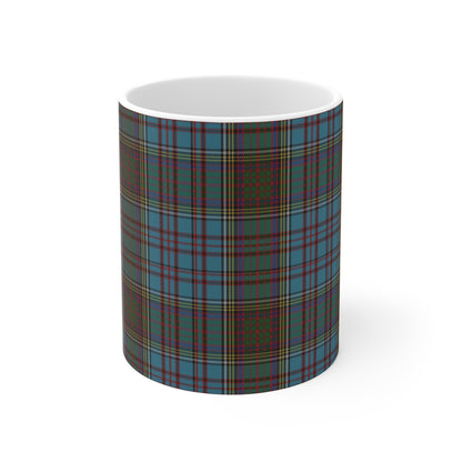 Scottish Tartan Mug 11oz, Anderson Tartan