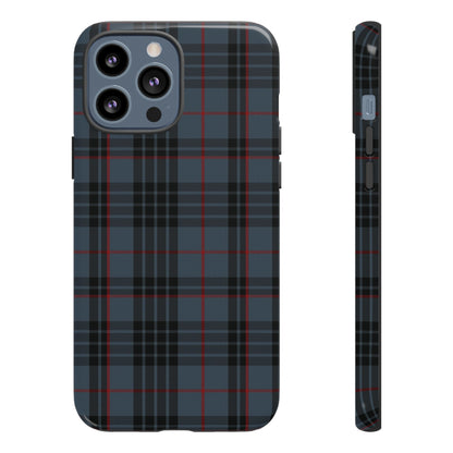 Étui de téléphone à motif tartan écossais - Mackay Blue, divers