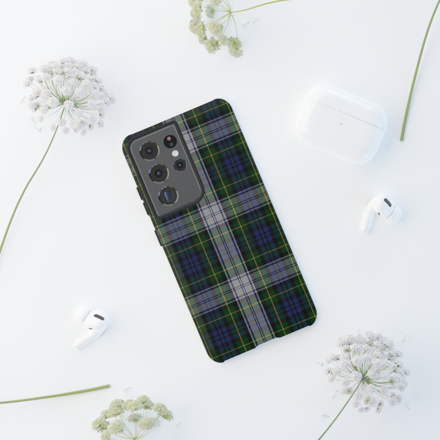 Scottish Tartan Phone Case - Gordon Dress, Various