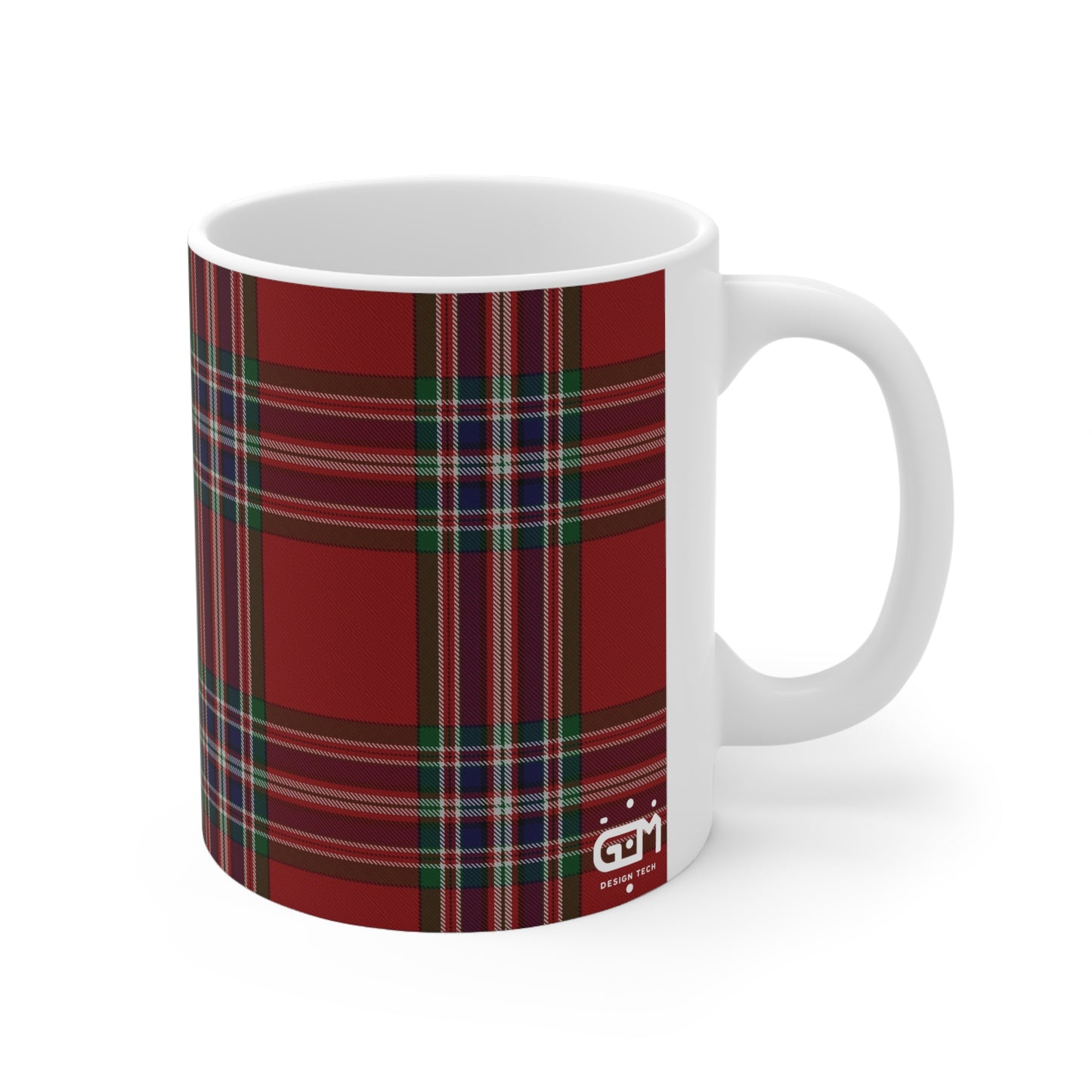 MacFarlane Red Tartan Mug, Scotland