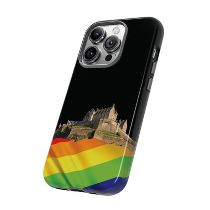 Edinburgh Castle Pride Rockface Phone Case - Flag, Various