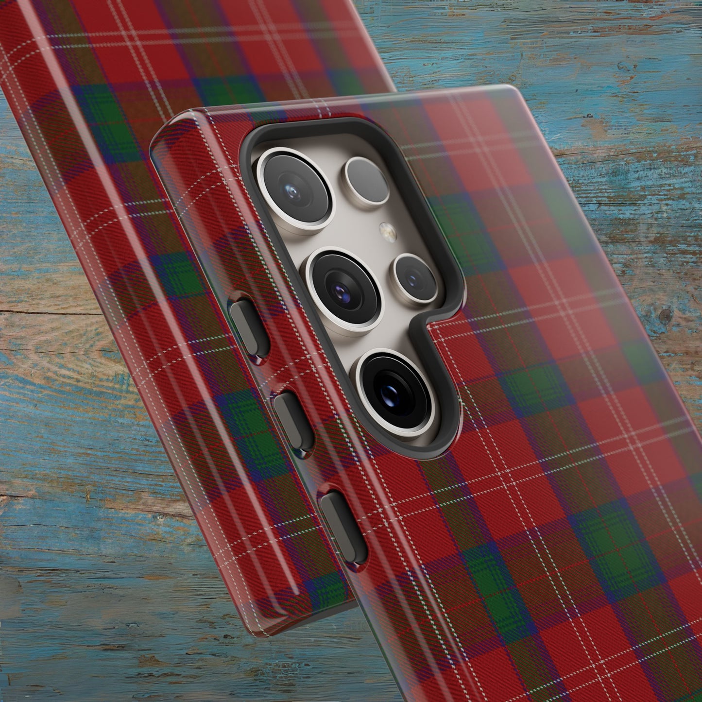 Étui de téléphone à motif tartan écossais - Chisholm, divers