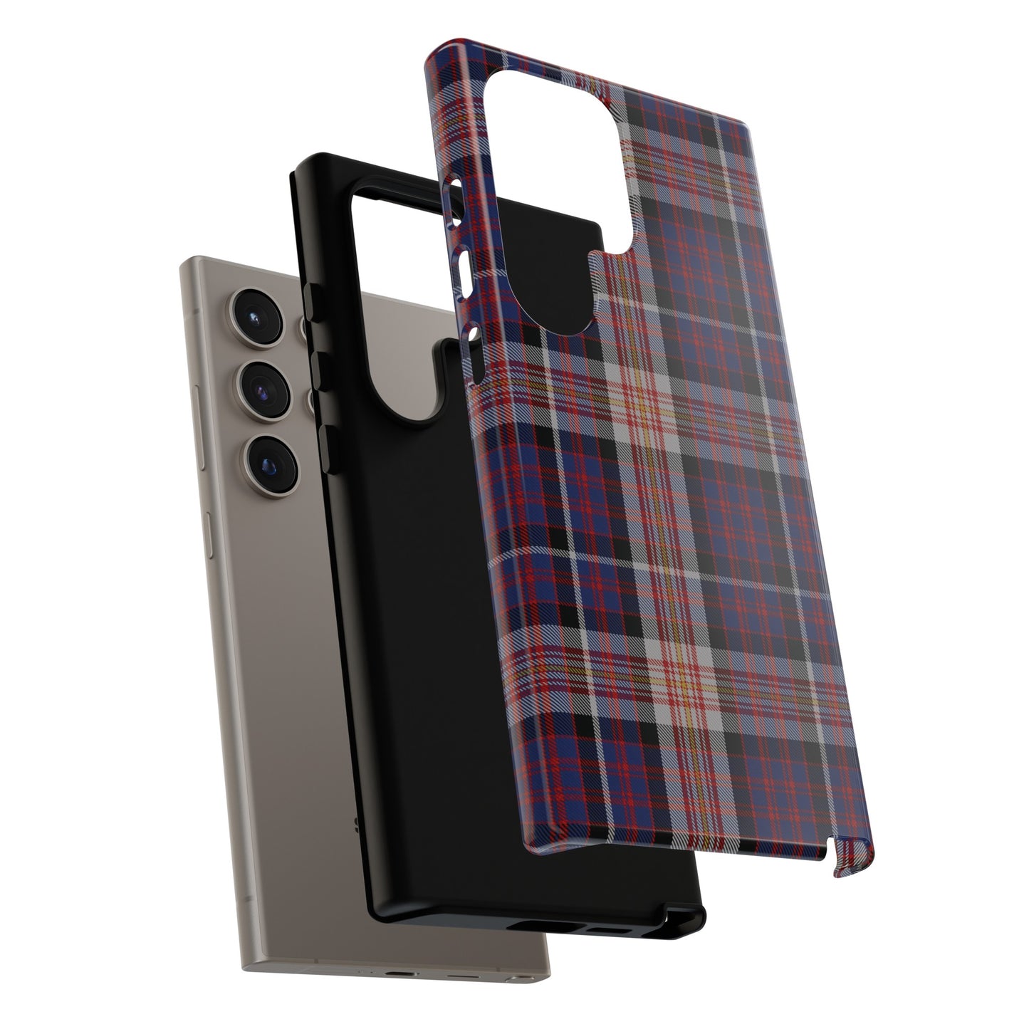 Coque de téléphone à motif tartan écossais - Carnegie, divers