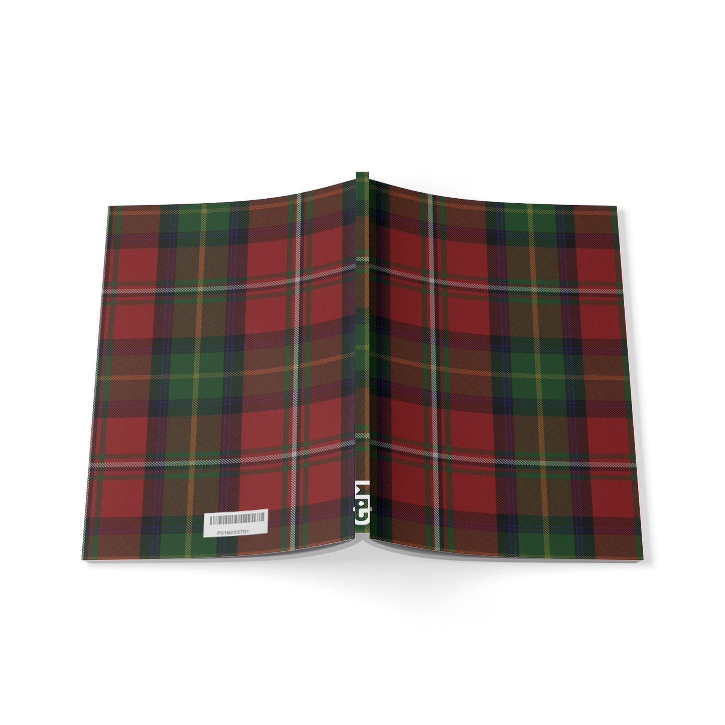 Scottish Tartan Softcover A5 Notebook - Boyd