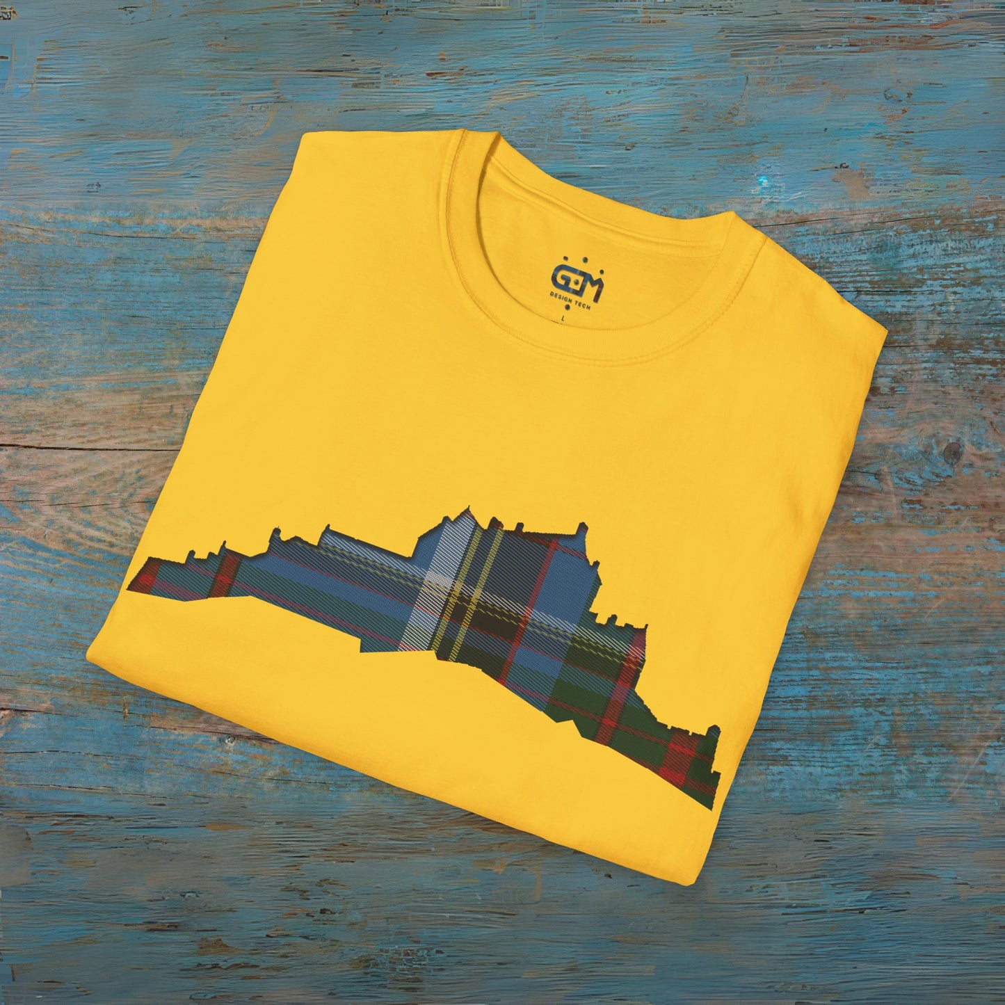 Tartan Edinburgh Castle - Anderson Old Unisex T-Shirt