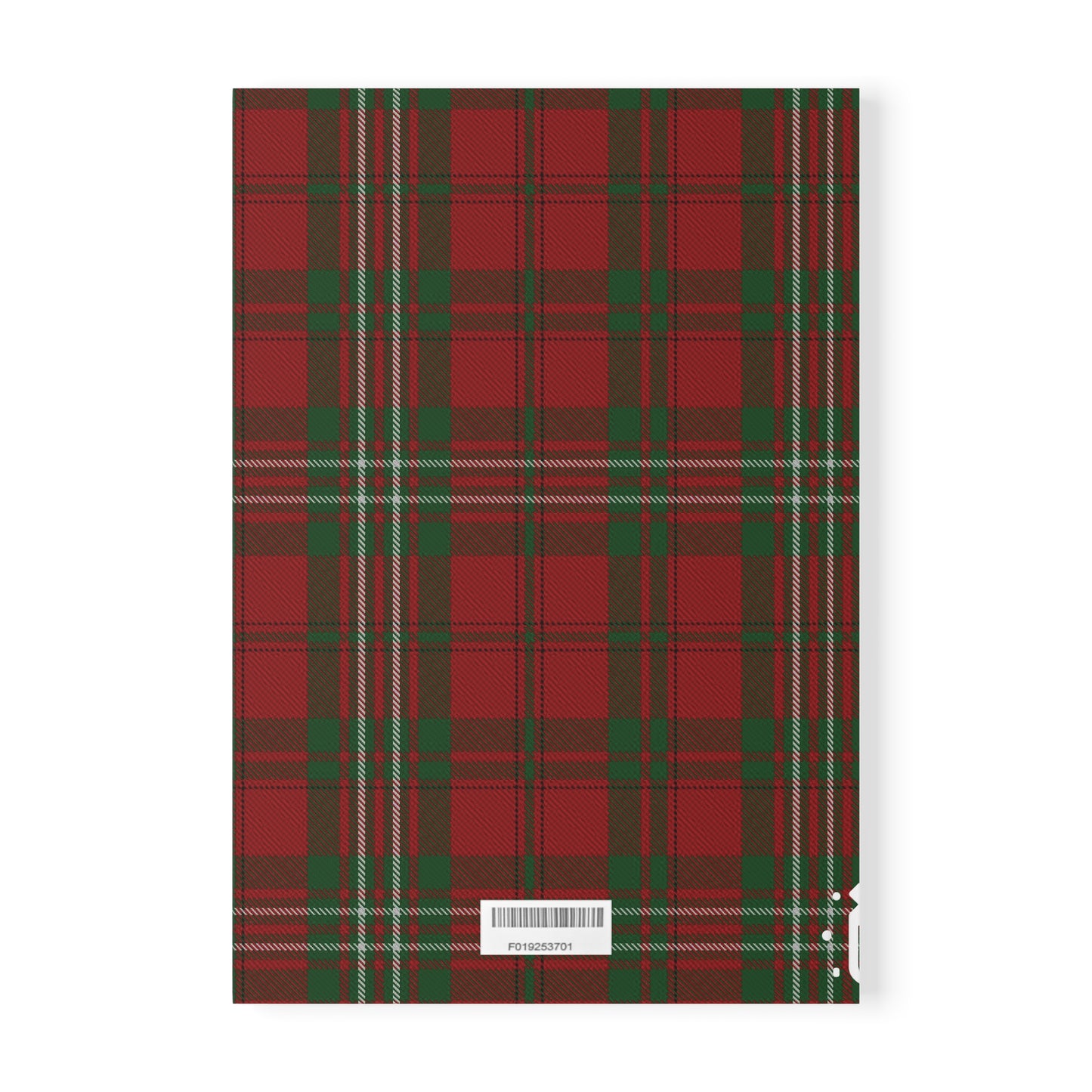 Scottish Tartan Softcover A5 Notebook - Scott